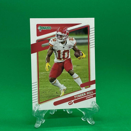 Raw Individual Card: 2021 Donruss Football Base Set - Tyreek Hill (#117) - Hails Mary Cards