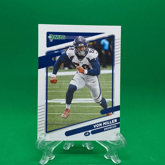 Raw Individual Card: 2021 Donruss Football Base Set - Von Miller (#181) - Hails Mary Cards