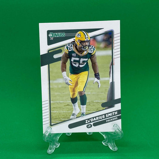 Raw Individual Card: 2021 Donruss Football Base Set - Za'Darius Smith (#159) - Hails Mary Cards