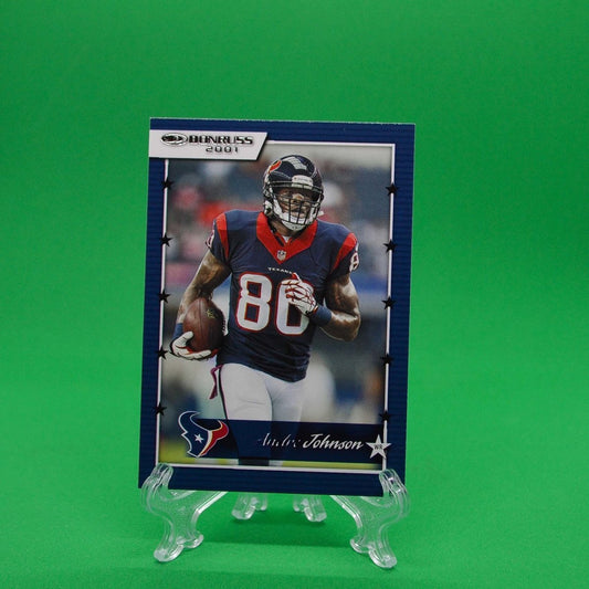 Raw Individual Card: 2021 Donruss Football Donruss 01 - Andre Johnson (#01-25) - Hails Mary Cards