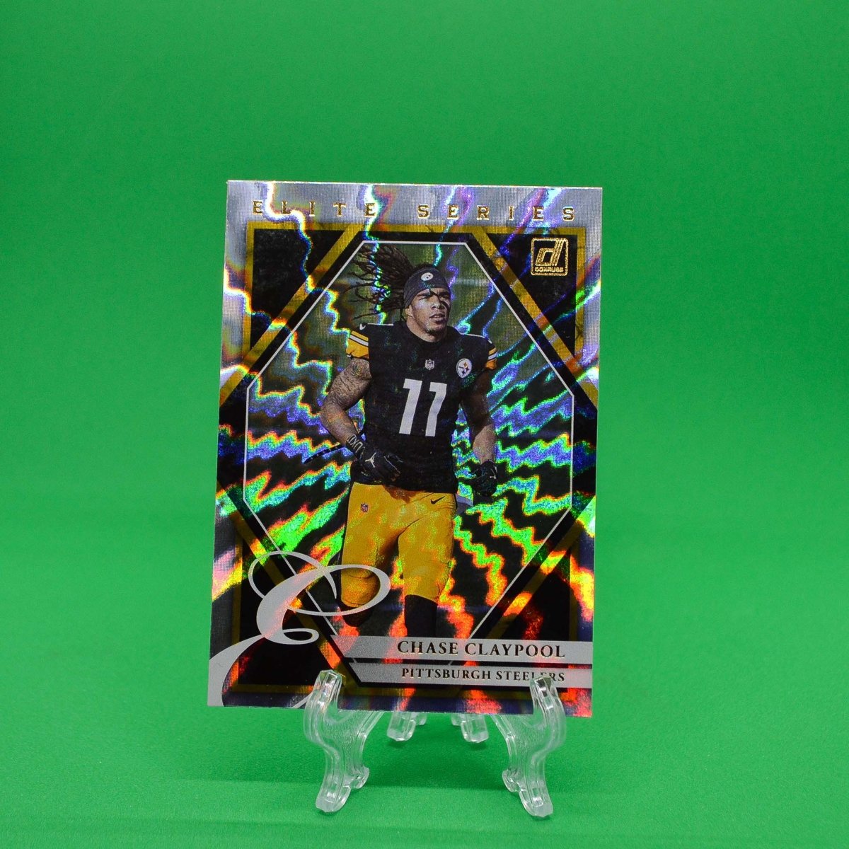 Raw Individual Card: 2021 Donruss Football Elite Series - Chase Claypool (#ES-CCL) - Hails Mary Cards
