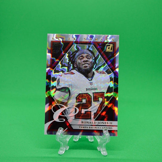 Raw Individual Card: 2021 Donruss Football Elite Series - Ronald Jones II (#ES-RJO) - Hails Mary Cards