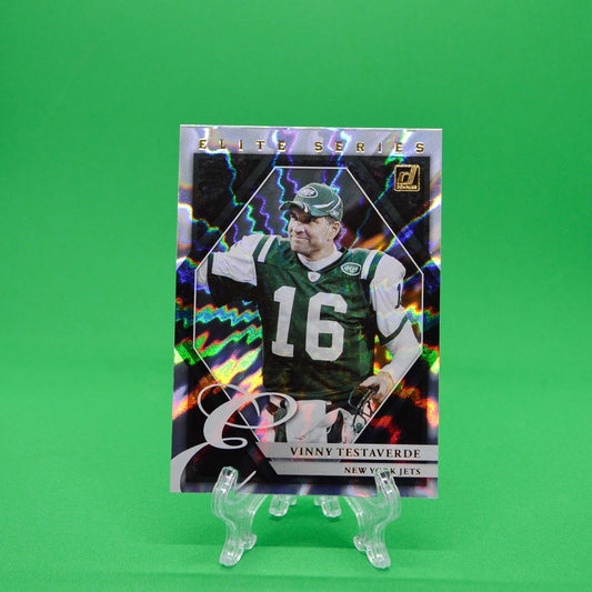 Raw Individual Card: 2021 Donruss Football Elite Series - Vinny Testaverde (#ES-VTE) - Hails Mary Cards