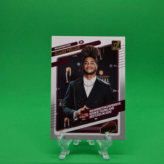 Raw Individual Card: 2021 Donruss Football Highlights - Chase Young (#HI-21) - Hails Mary Cards