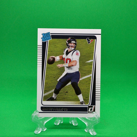 Raw Individual Card: 2021 Donruss Football Rated Rookie - Davis Mills (#273) - Hails Mary Cards