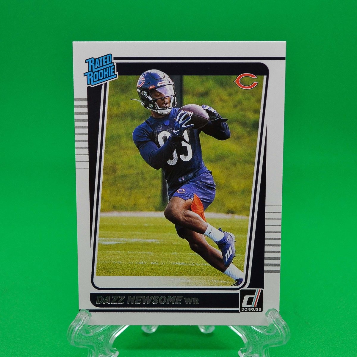 Raw Individual Card: 2021 Donruss Football Rated Rookie - Dazz Newsome (#320) - Hails Mary Cards