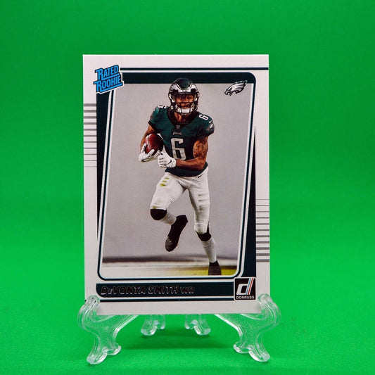 Raw Individual Card: 2021 Donruss Football Rated Rookie - DeVonta Smith (#261) - Hails Mary Cards