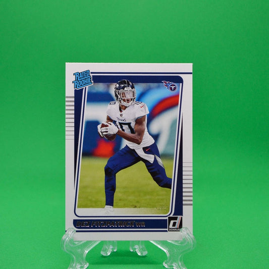 Raw Individual Card: 2021 Donruss Football Rated Rookie - Dez Fitzpatrick (#283) - Hails Mary Cards