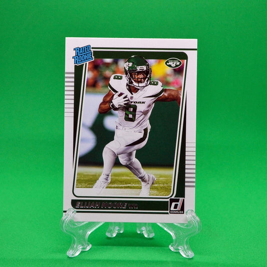 Raw Individual Card: 2021 Donruss Football Rated Rookie - Elijah Moore (#271) - Hails Mary Cards