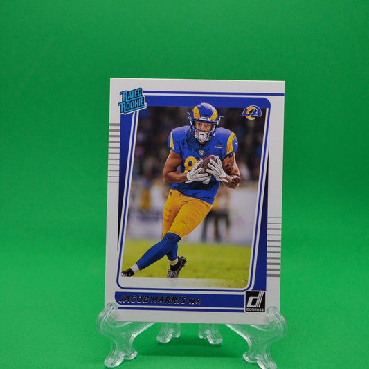 Raw Individual Card: 2021 Donruss Football Rated Rookie - Jacob Harris (#290) - Hails Mary Cards