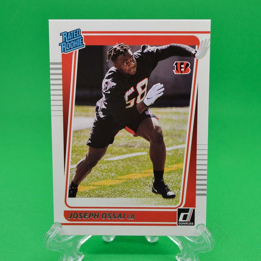 Raw Individual Card: 2021 Donruss Football Rated Rookie - Joseph Ossai (#327) - Hails Mary Cards
