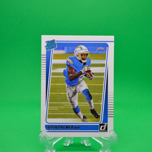 Raw Individual Card: 2021 Donruss Football Rated Rookie - Josh Palmer (#277) - Hails Mary Cards