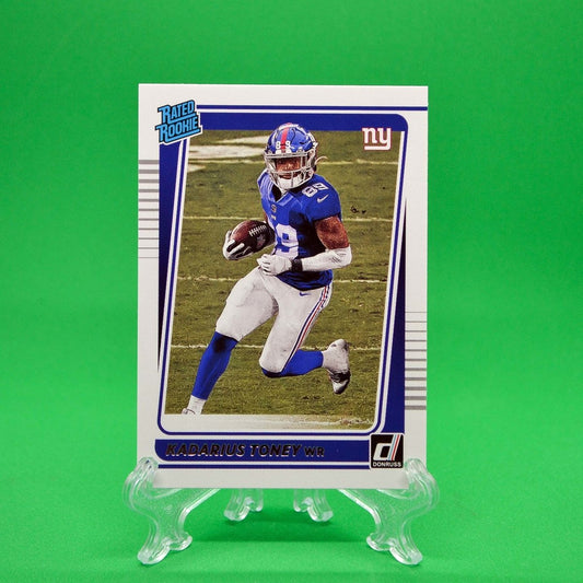 Raw Individual Card: 2021 Donruss Football Rated Rookie - Kadarius Tony (#264) - Hails Mary Cards