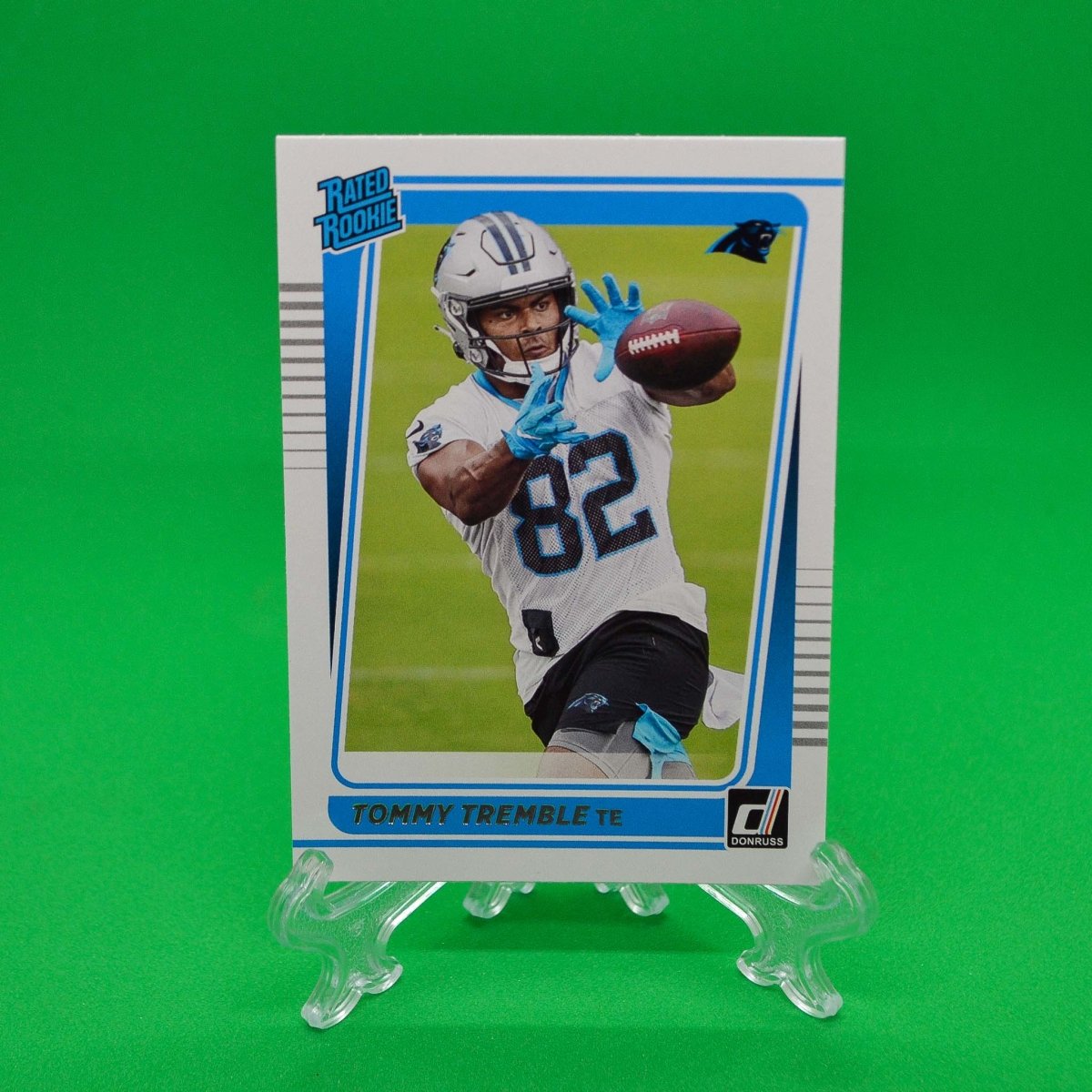 Raw Individual Card: 2021 Donruss Football Rated Rookie - Tommy Tremble (#302) - Hails Mary Cards
