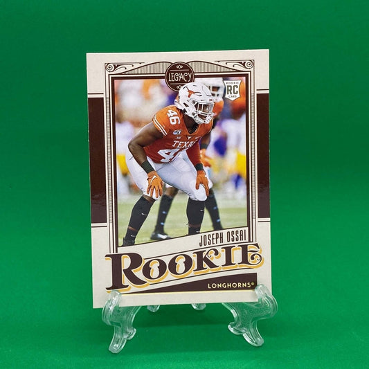 Raw Individual Card: 2021 Legacy Football Base Rookies - Joseph Ossai (#197) - Hails Mary Cards