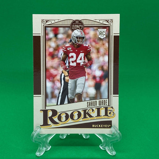 Raw Individual Card: 2021 Legacy Football Base Rookies - Shaun Wade (#182) - Hails Mary Cards