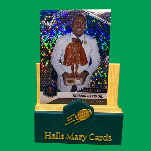 Raw Individual Card: 2021 Mosaic Football Base Set(Man Of The Year), Disco - Thomas Davis Sr. (#268) - Hails Mary Cards