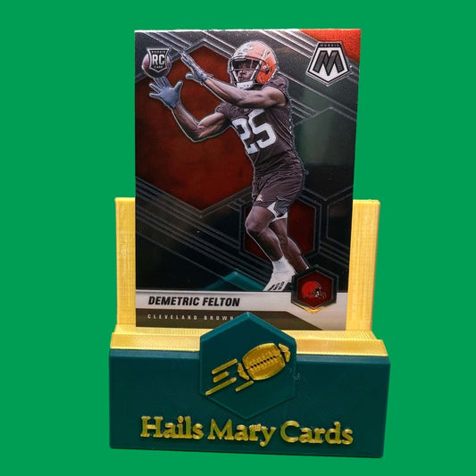 Raw Individual Card: 2021 Mosaic Football Base Set(Rookies) - Demetric Felton (#394) - Hails Mary Cards