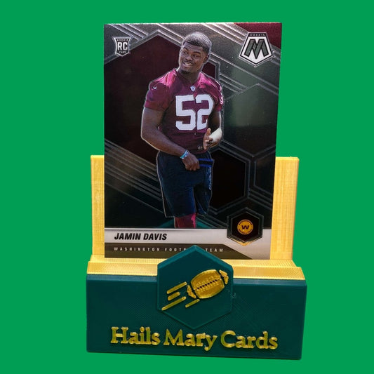 Raw Individual Card: 2021 Mosaic Football Base Set(Rookies) - Jamin Davis (#364) - Hails Mary Cards