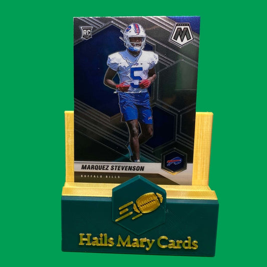 Raw Individual Card: 2021 Mosaic Football Base Set(Rookies) - Marquez Stevenson (#390) - Hails Mary Cards