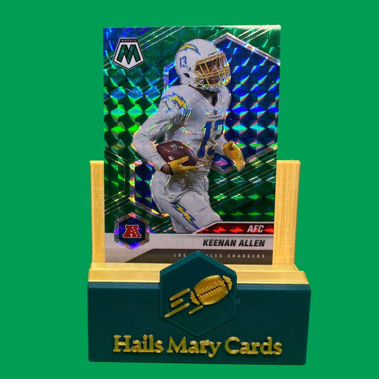 Raw Individual Card: 2021 Mosaic Football Base Set(Variations AFC), Green - Keenan Allen (#239) - Hails Mary Cards