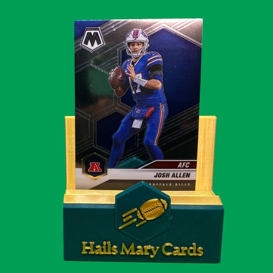 Raw Individual Card: 2021 Mosaic Football Base Set(Variations AFC) - Josh Allen (#227) - Hails Mary Cards