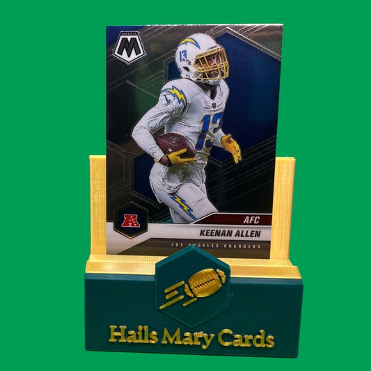 Raw Individual Card: 2021 Mosaic Football Base Set(Variations AFC) - Keenan Allen (#239) - Hails Mary Cards
