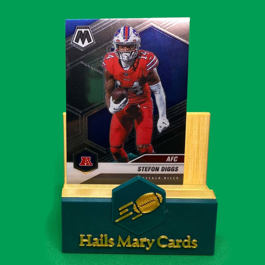 Raw Individual Card: 2021 Mosaic Football Base Set(Variations AFC) - Stefon Diggs (#236) - Hails Mary Cards