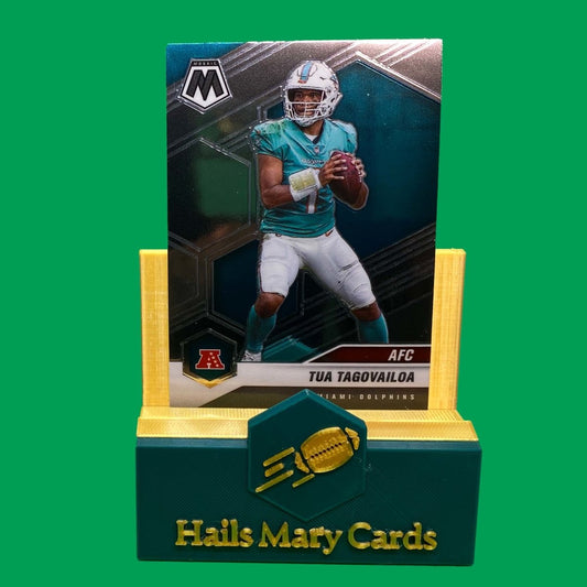 Raw Individual Card: 2021 Mosaic Football Base Set(Variations AFC) - Tua Tagovailoa (#228) - Hails Mary Cards