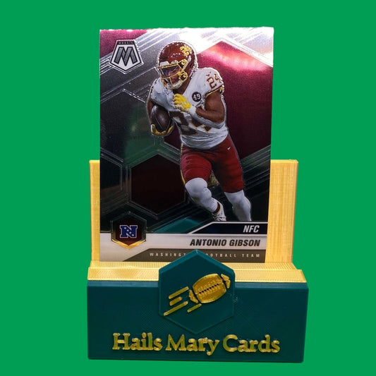 Raw Individual Card: 2021 Mosaic Football Base Set(Variations NFC) - Antonio Gibson (#214) - Hails Mary Cards
