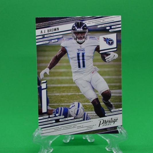 Raw Individual Card: 2021 Prestige Football Base Set - A.J. Brown (#176) - Hails Mary Cards