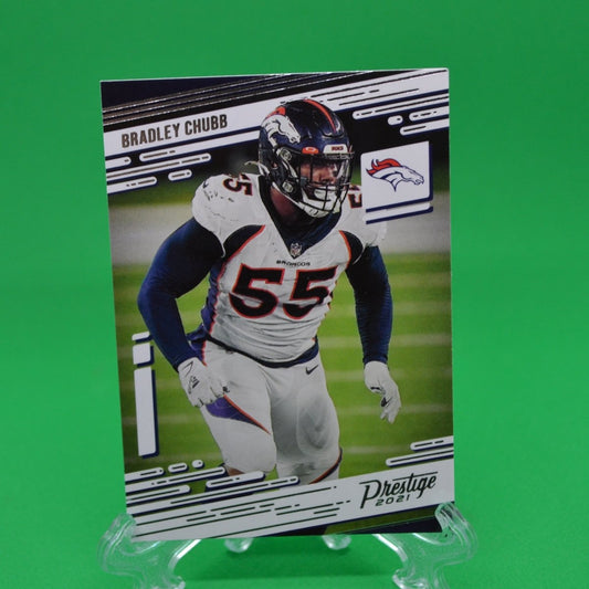 Raw Individual Card: 2021 Prestige Football Base Set - Bradley Chubb (#43) - Hails Mary Cards