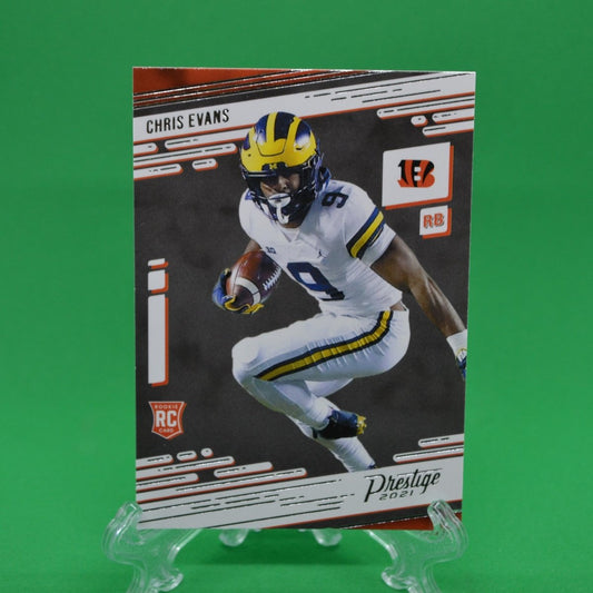 Raw Individual Card: 2021 Prestige Football Base Set - Chris Evans (#291) - Hails Mary Cards