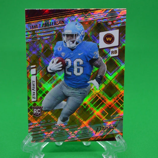 Raw Individual Card: 2021 Prestige Football Base Set, Diamond - Jaret Patterson (#231) - Hails Mary Cards