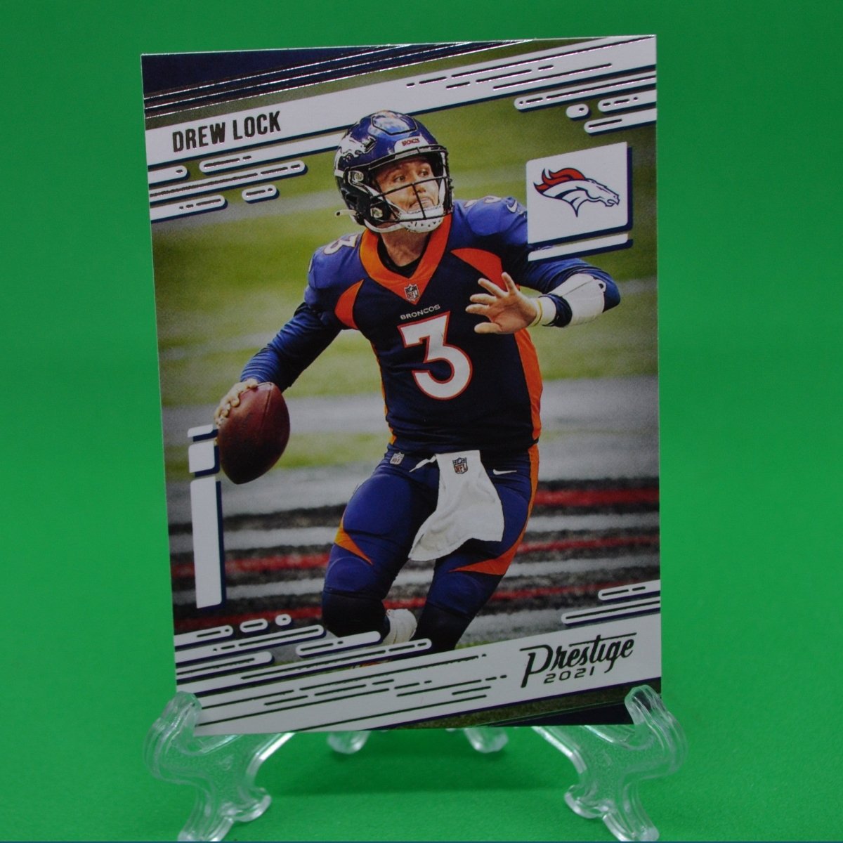 Raw Individual Card: 2021 Prestige Football Base Set - Drew Lock (#41) - Hails Mary Cards