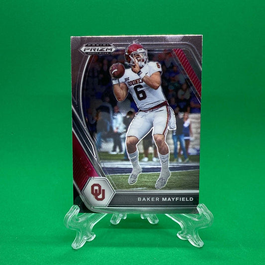 Raw Individual Card: 2021 Prizm Draft Picks Base Set - Baker Mayfield (#25) - Hails Mary Cards