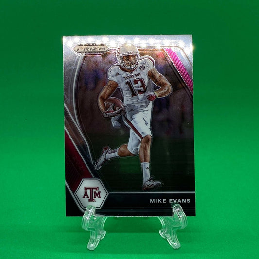 Raw Individual Card: 2021 Prizm Draft Picks Base Set - Mike Evans (#64) - Hails Mary Cards