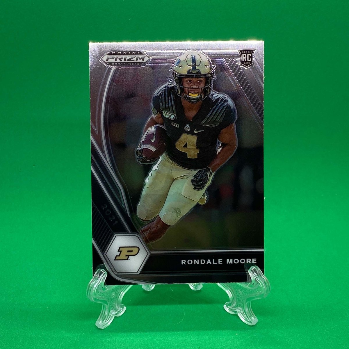 Raw Individual Card: 2021 Prizm Draft Picks Base Set - Rondale Moore (#129) - Hails Mary Cards